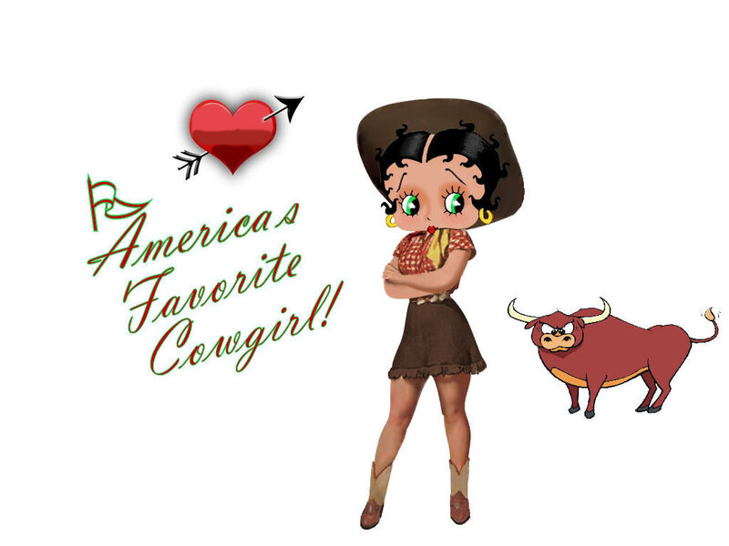 Betty Boop Cowgirl