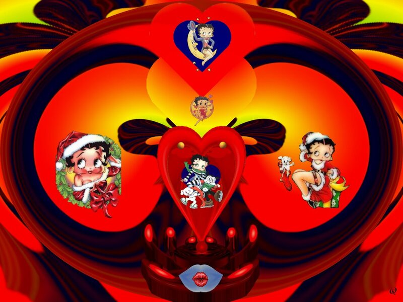 Betty Boop in Holiday Outfits