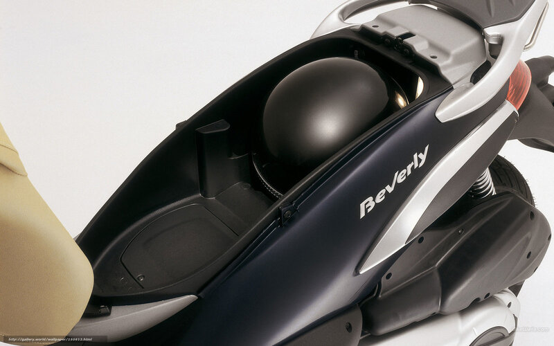 Beverly scooter storage compartment