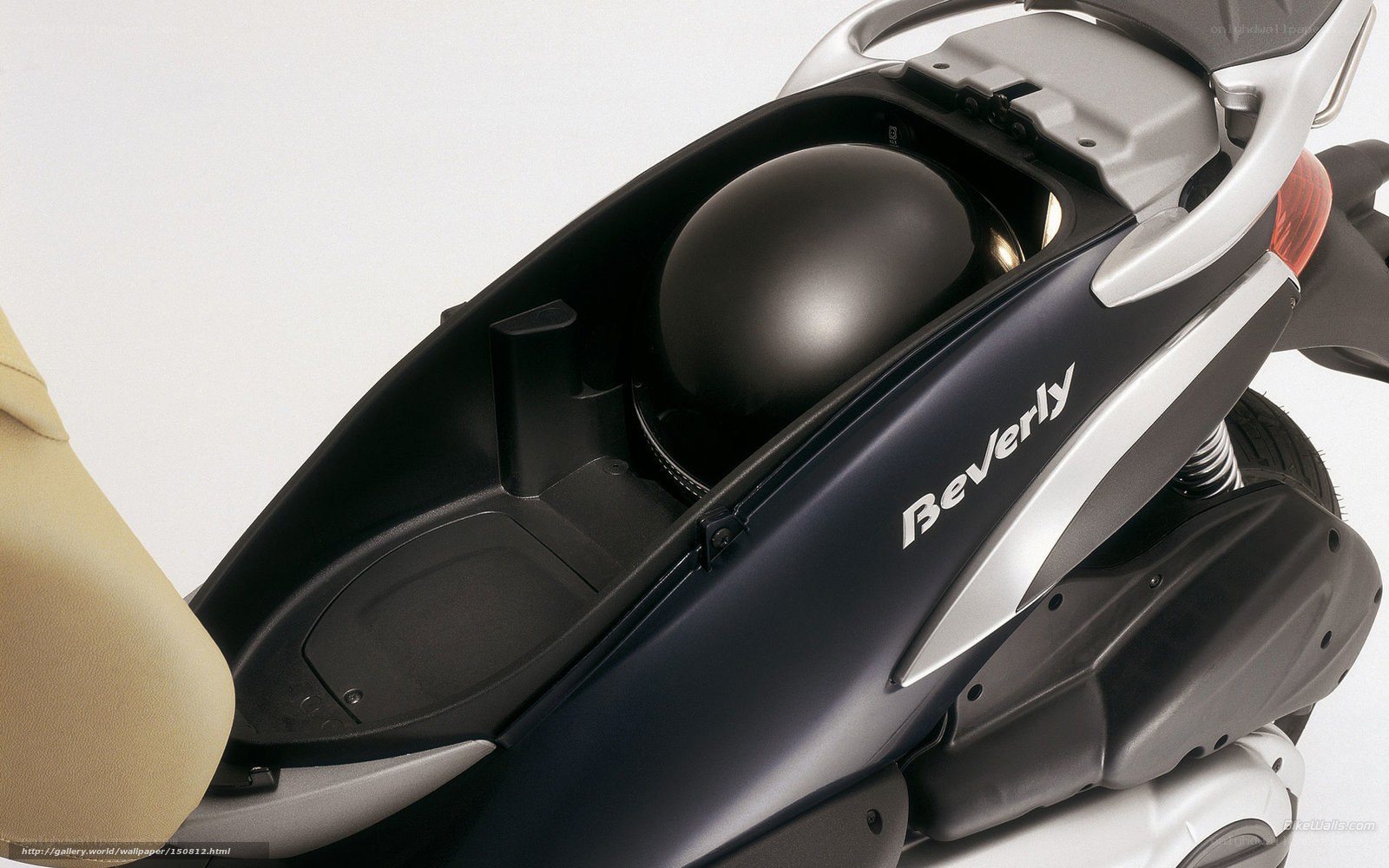 Beverly scooter storage compartment