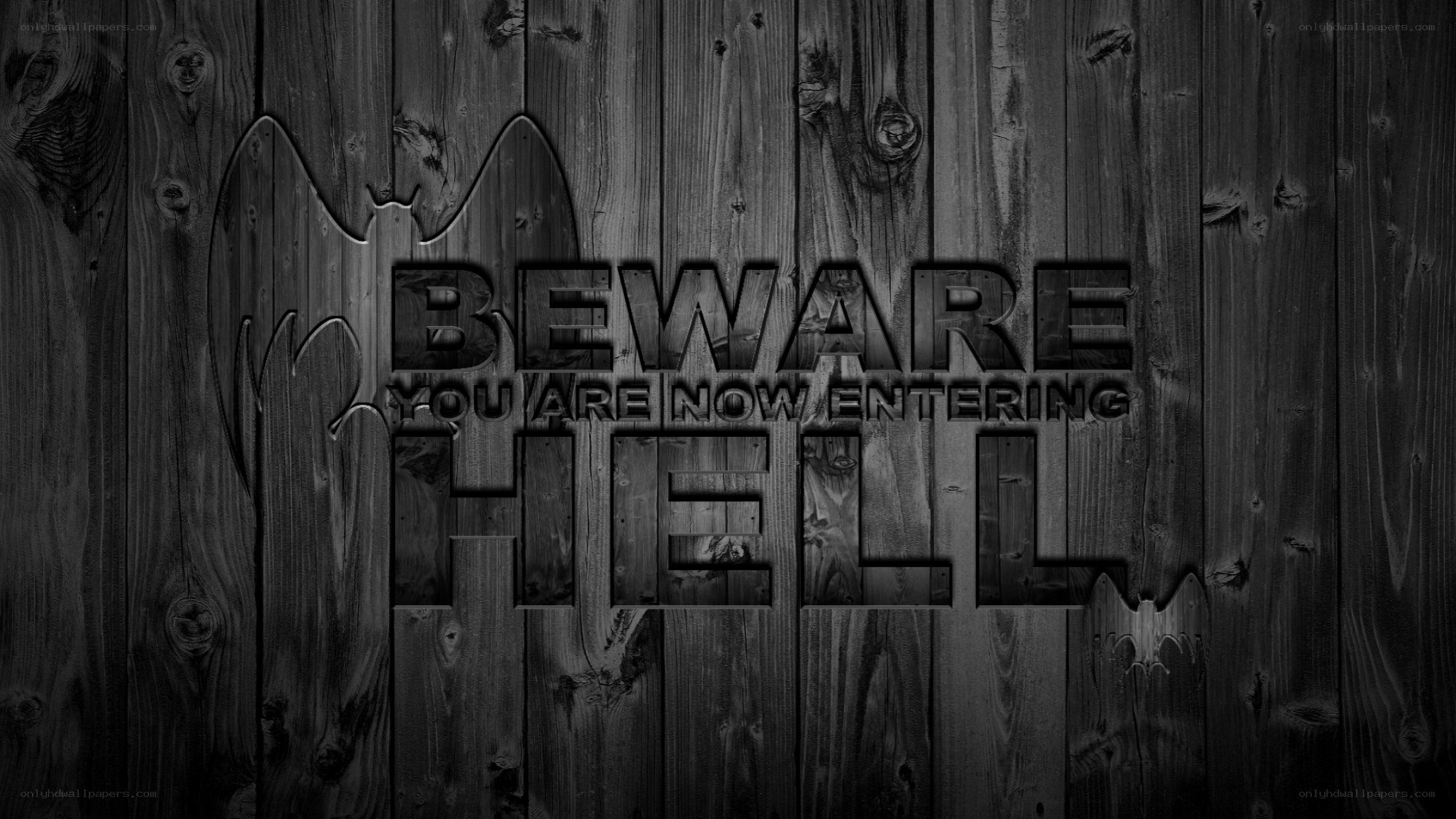Beware You Are Now Entering Hell
