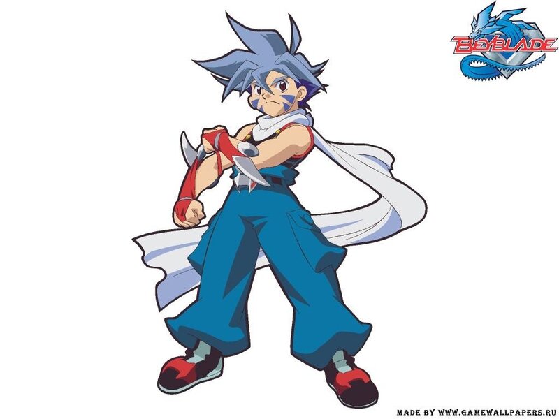 Beyblade character artwork