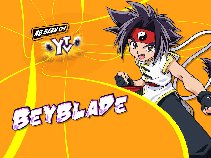 Beyblade character promotional art