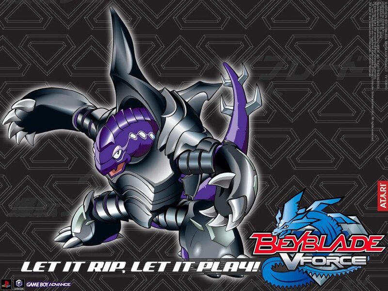 Beyblade VForce character art
