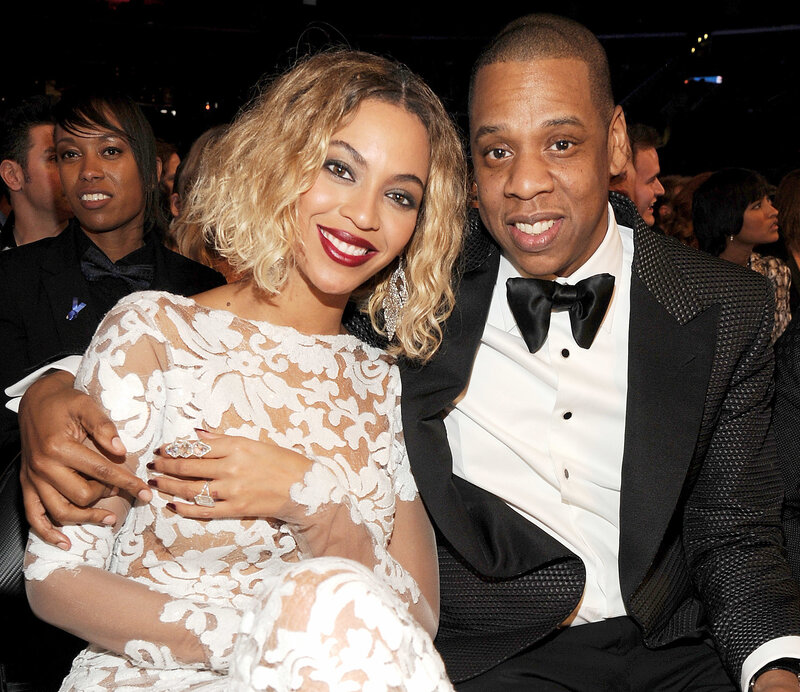 Beyoncé and Jay-Z at an event