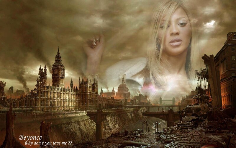 Beyoncé in a post-apocalyptic London