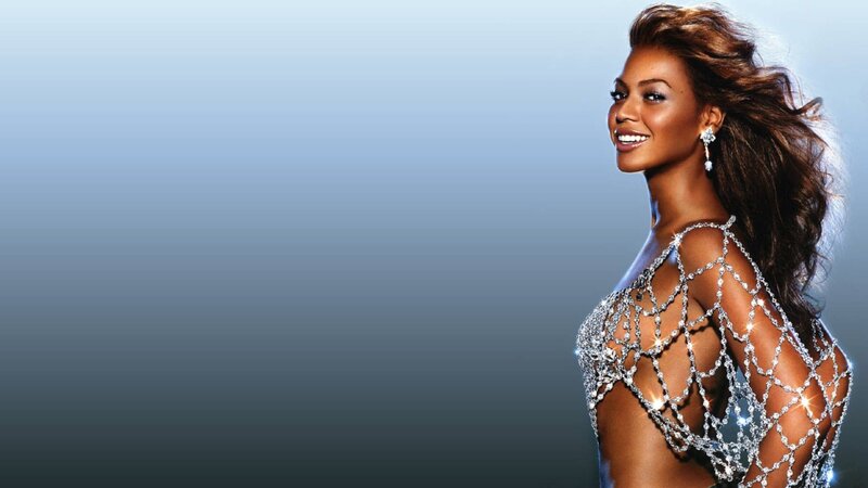 Beyoncé in a sparkling outfit
