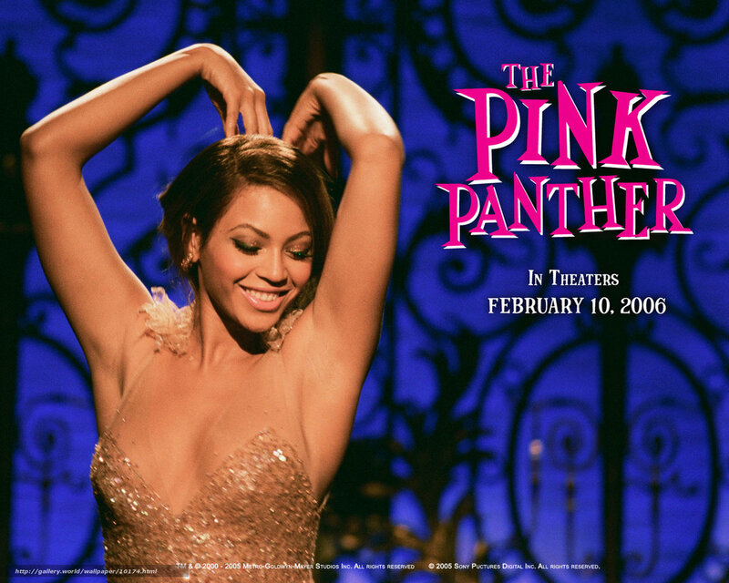 Beyoncé in The Pink Panther