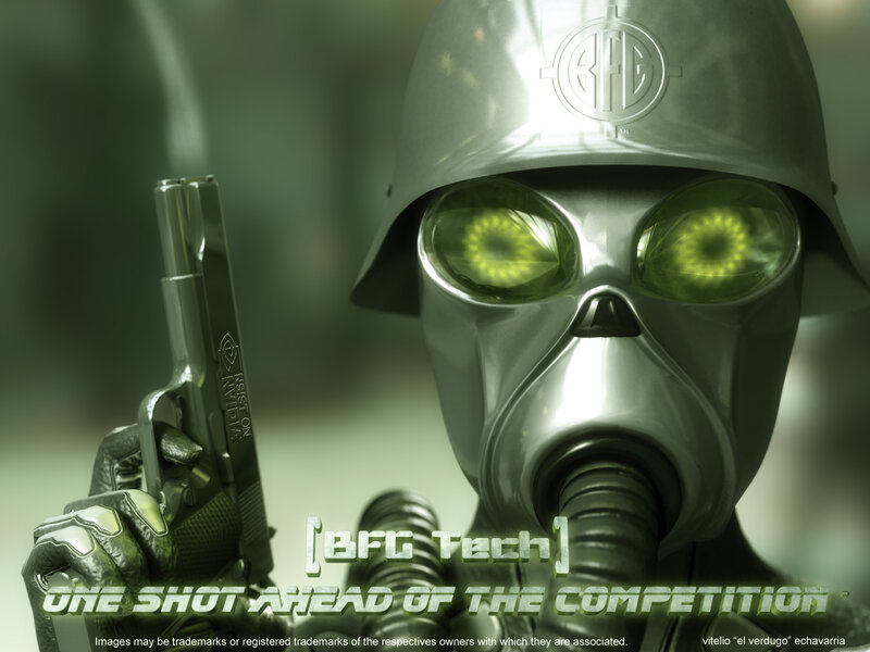 BFG Tech soldier with gun