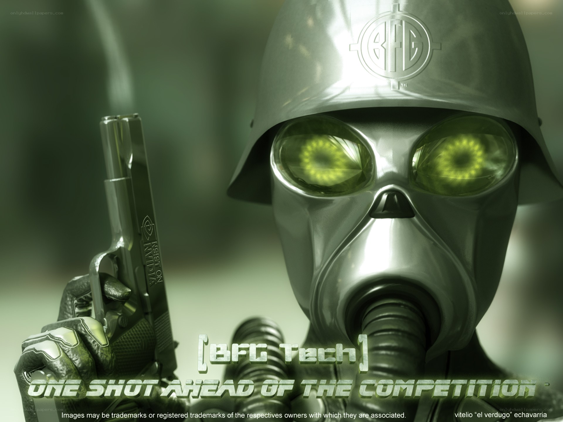 BFG Tech soldier with gun