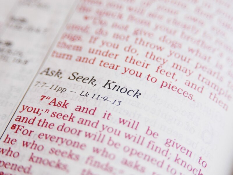 Bible page with text