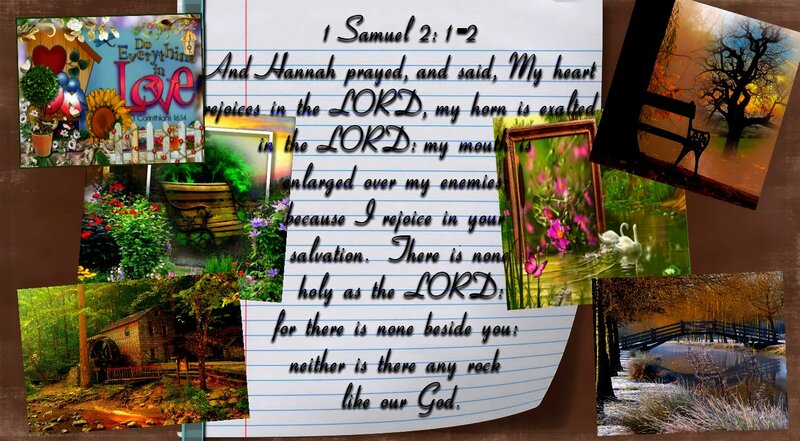 Bible Verse Collage