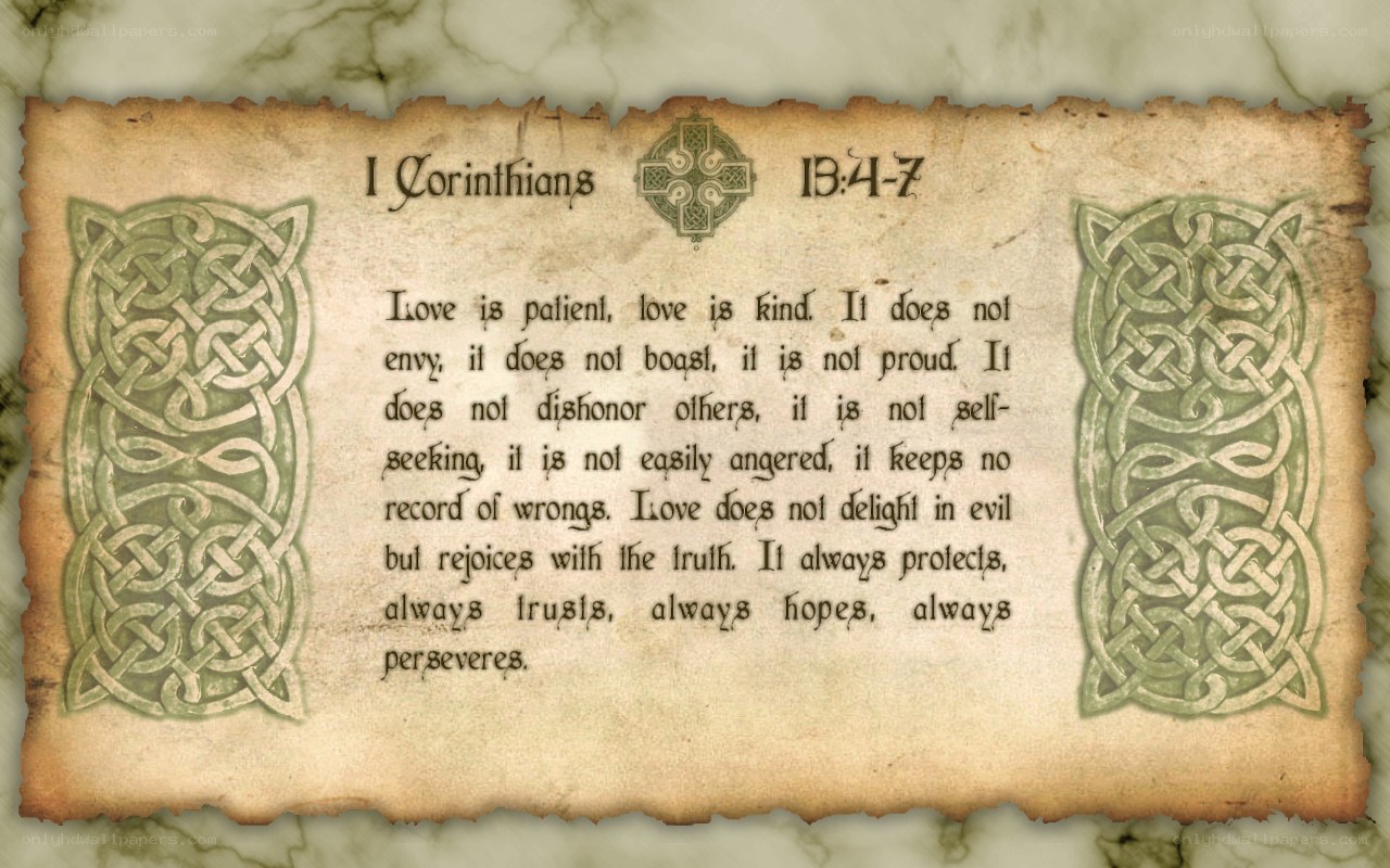 Bible verse on love