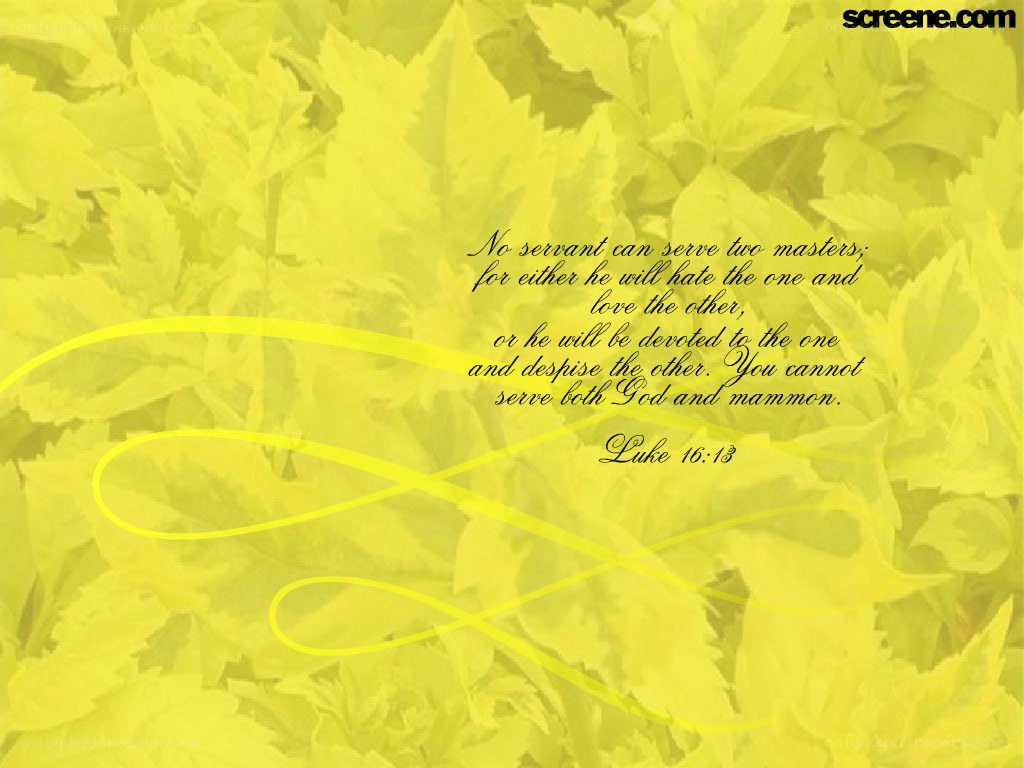 Bible verse on yellow leaves