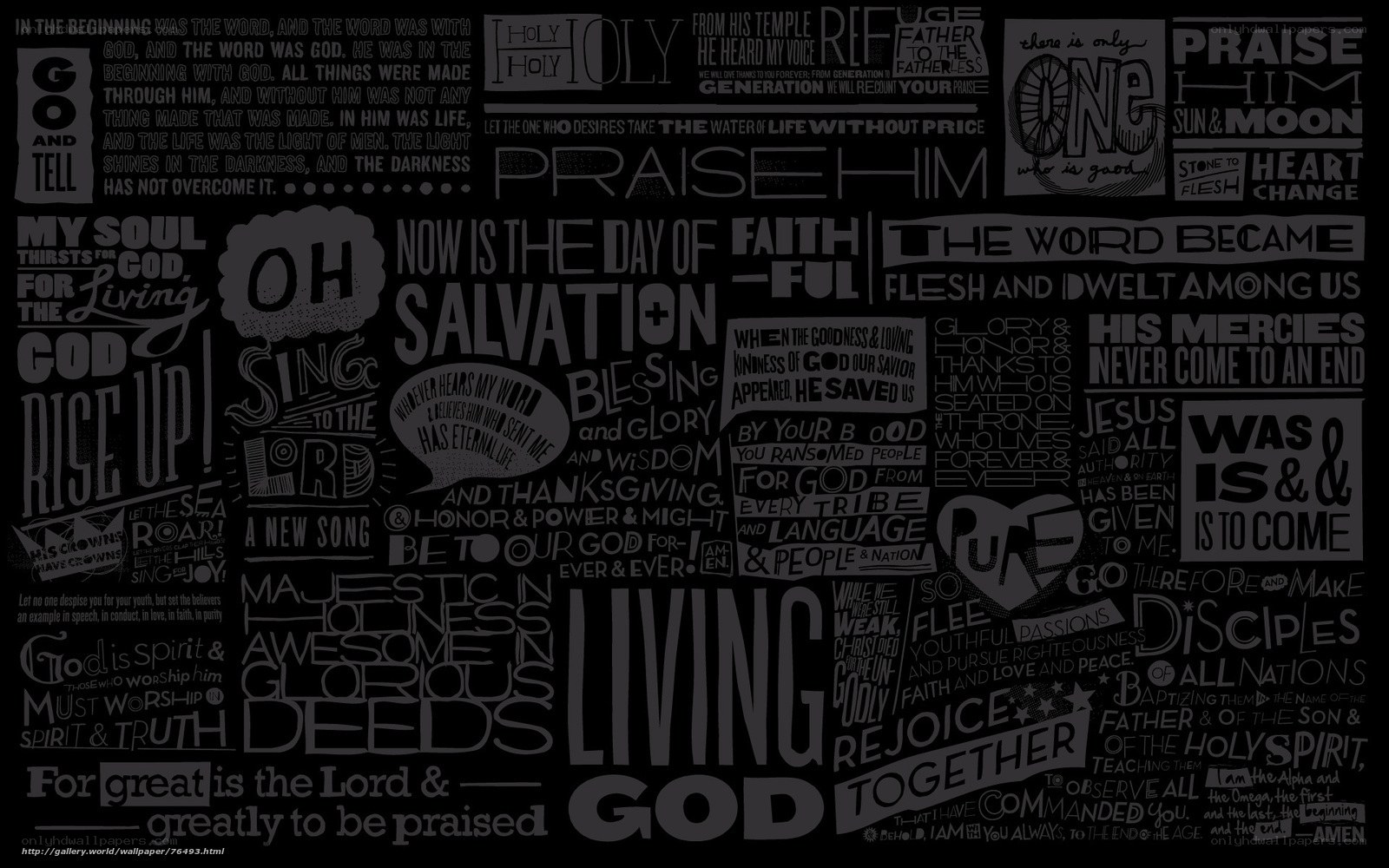 Bible verses collage
