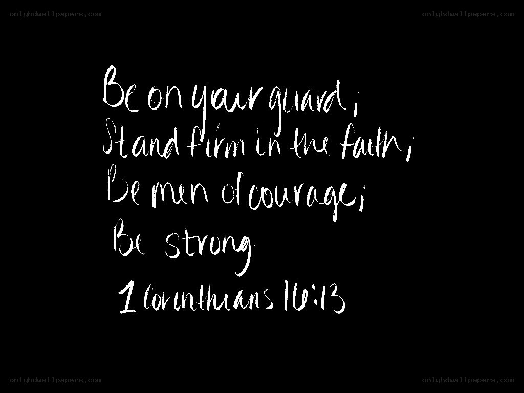 Biblical encouragement text