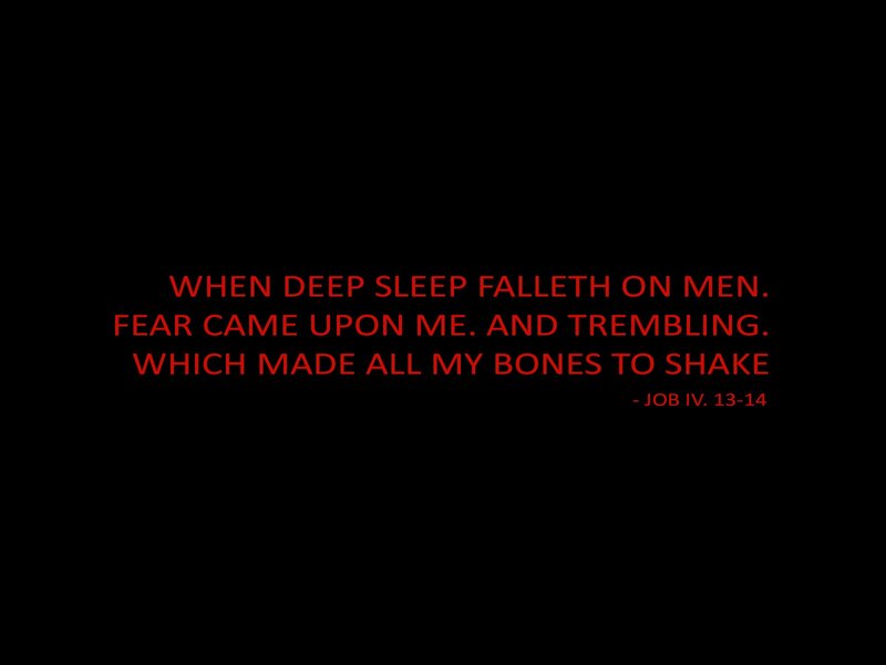 Biblical quote on fear