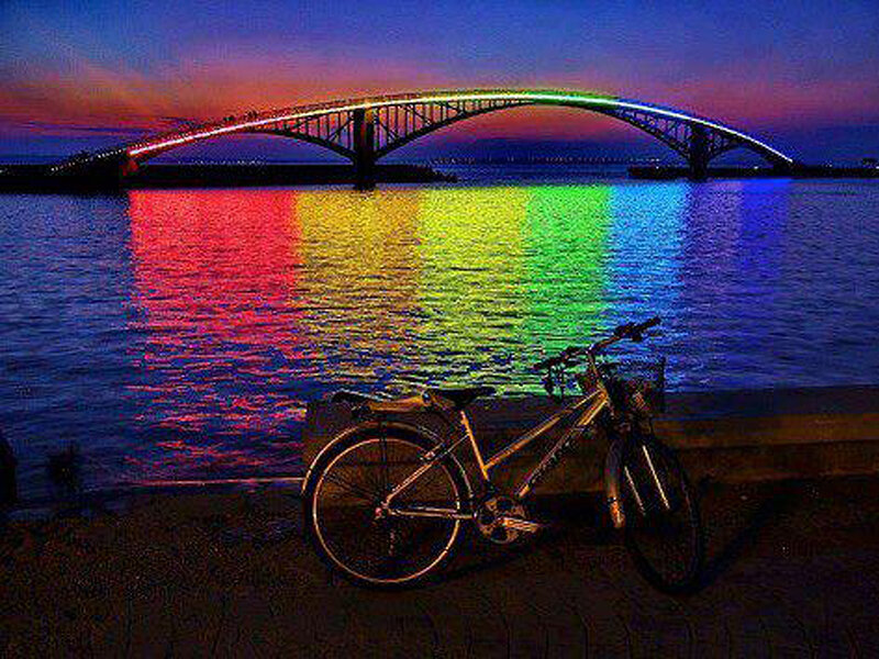 Bicycle by River