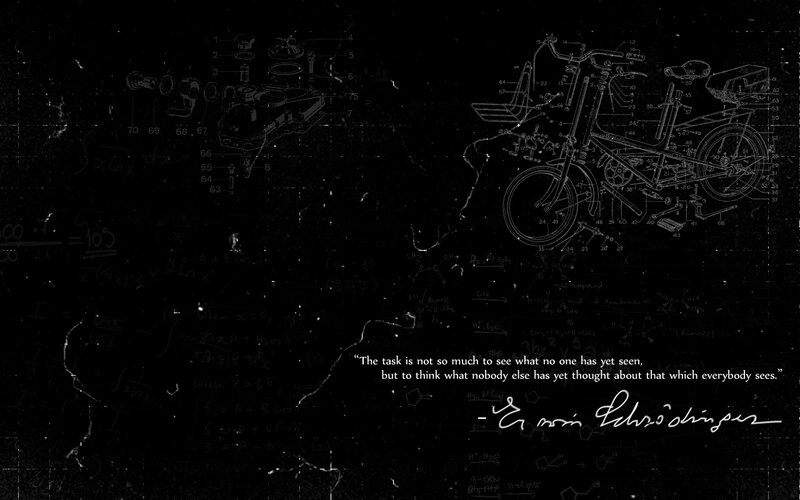 Bicycle design blueprint