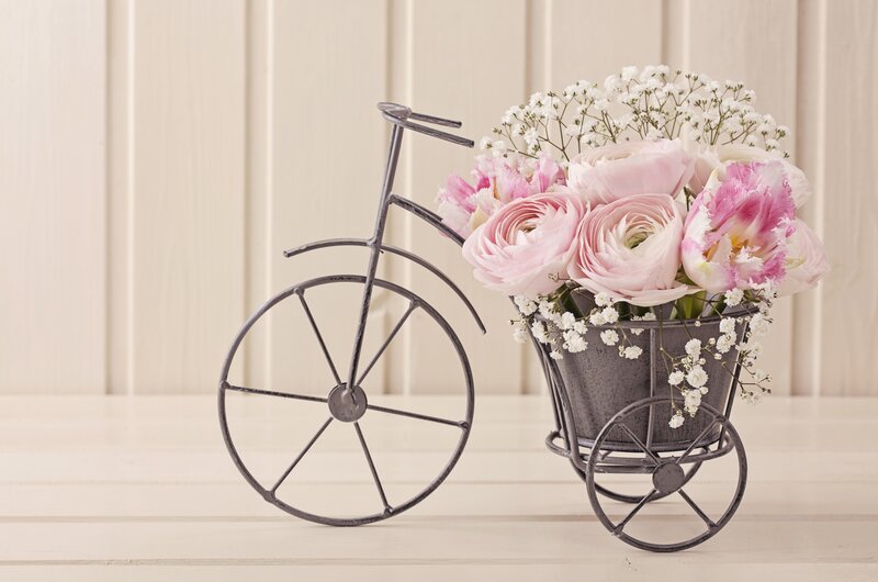 Bicycle Flower Arrangement