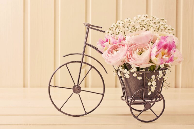 Bicycle Flower Holder
