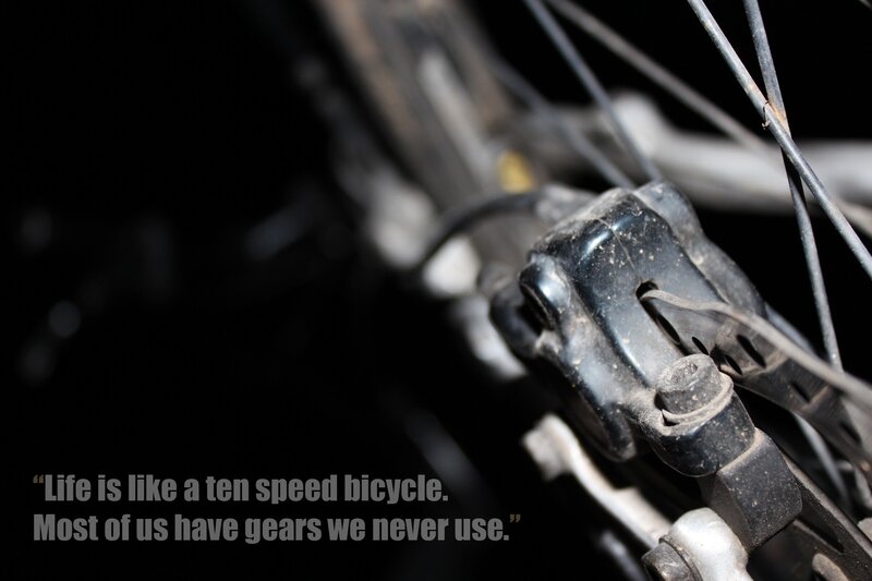bicycle gear close-up