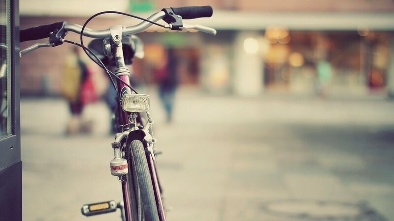 Bicycle Handlebars — Gray