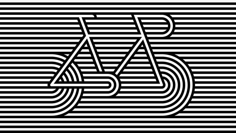Bicycle in Optical Illusion