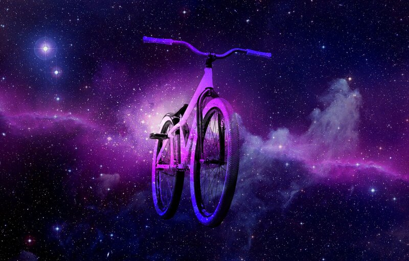 Bicycle in Space