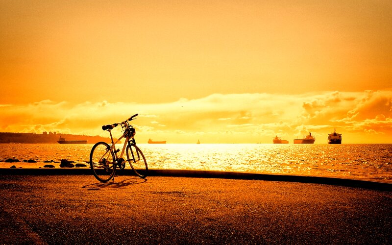 Bicycle on Waterfront
