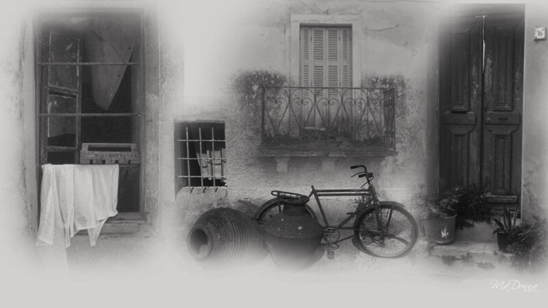 Bicycle Outside Old Building