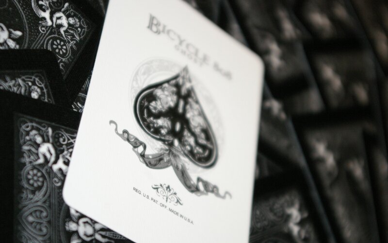 Bicycle Playing Card — Black
