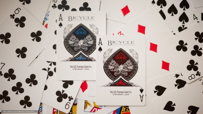 Bicycle Playing Cards — White