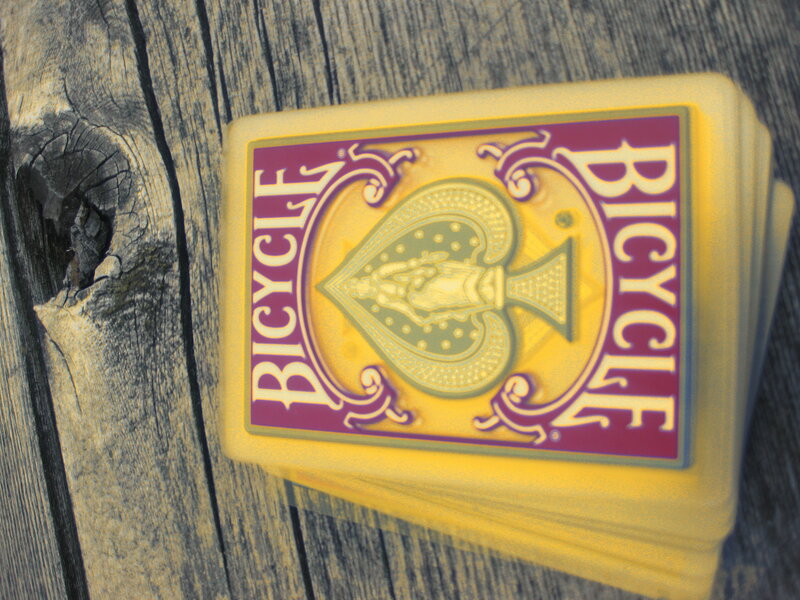 Bicycle Playing Cards — Yellow