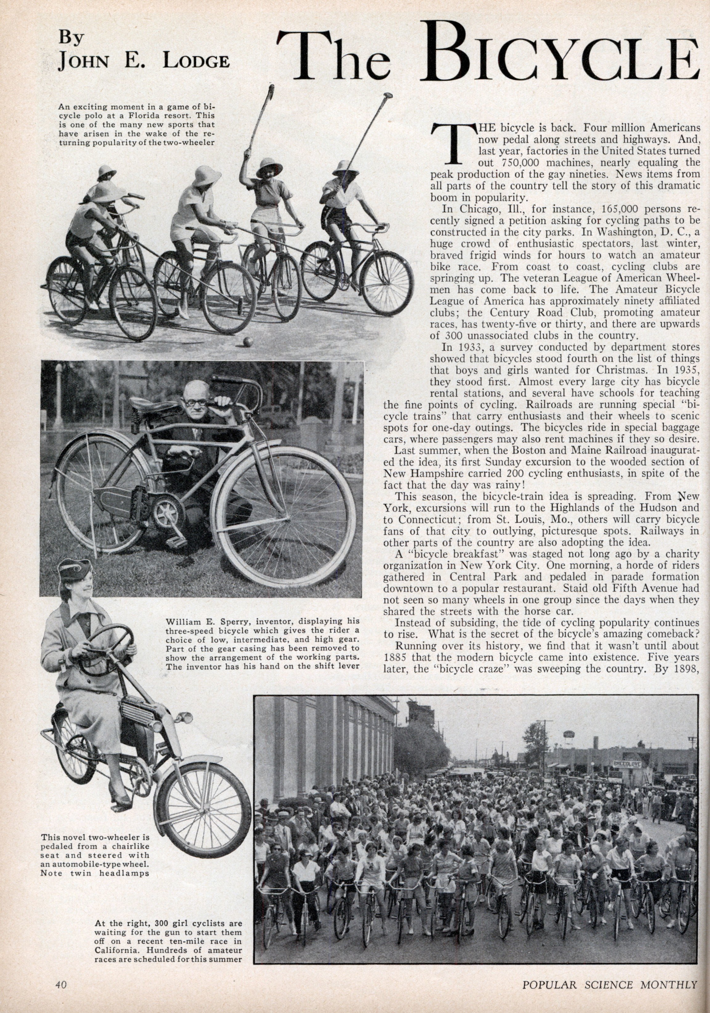 Bicycle Revival in America