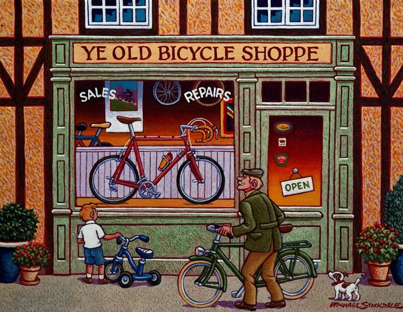 Bicycle Shop Scene