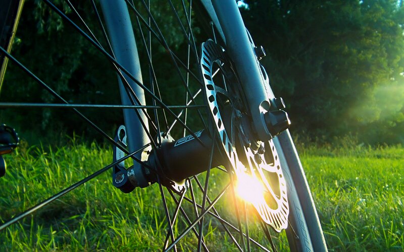 Bicycle Wheel and Disc Brake