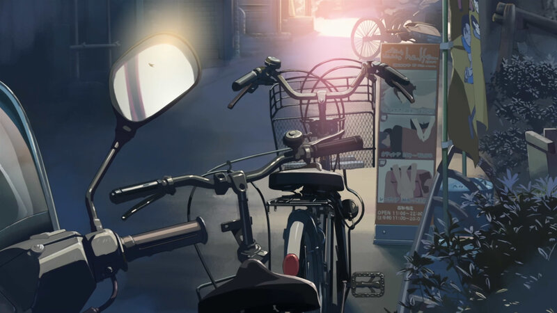 Bicycles in a quiet alley