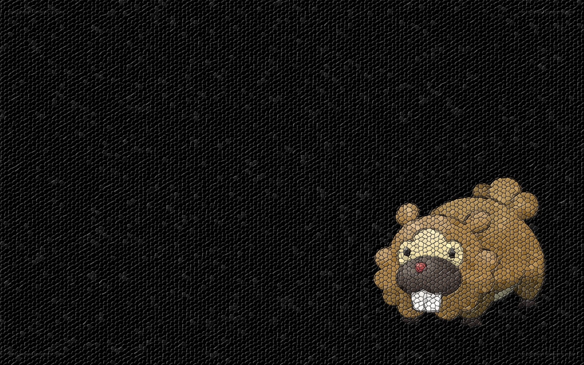 Bidoof mosaic wallpaper