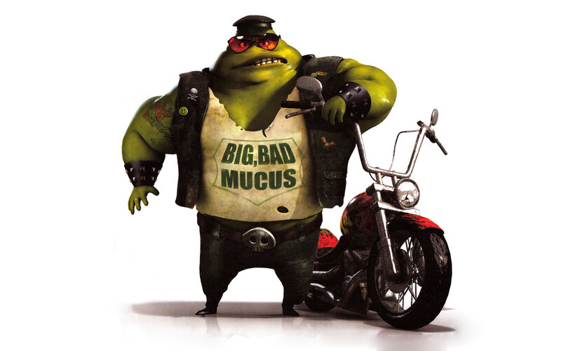 Big Bad Mucus character