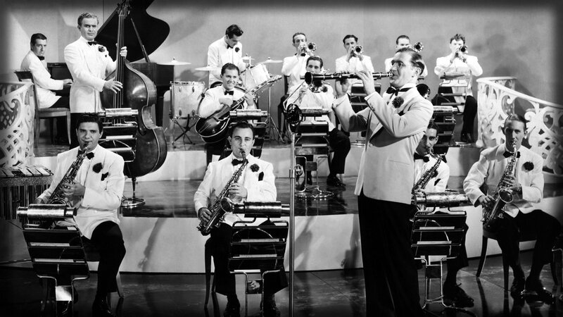 Big band jazz performance