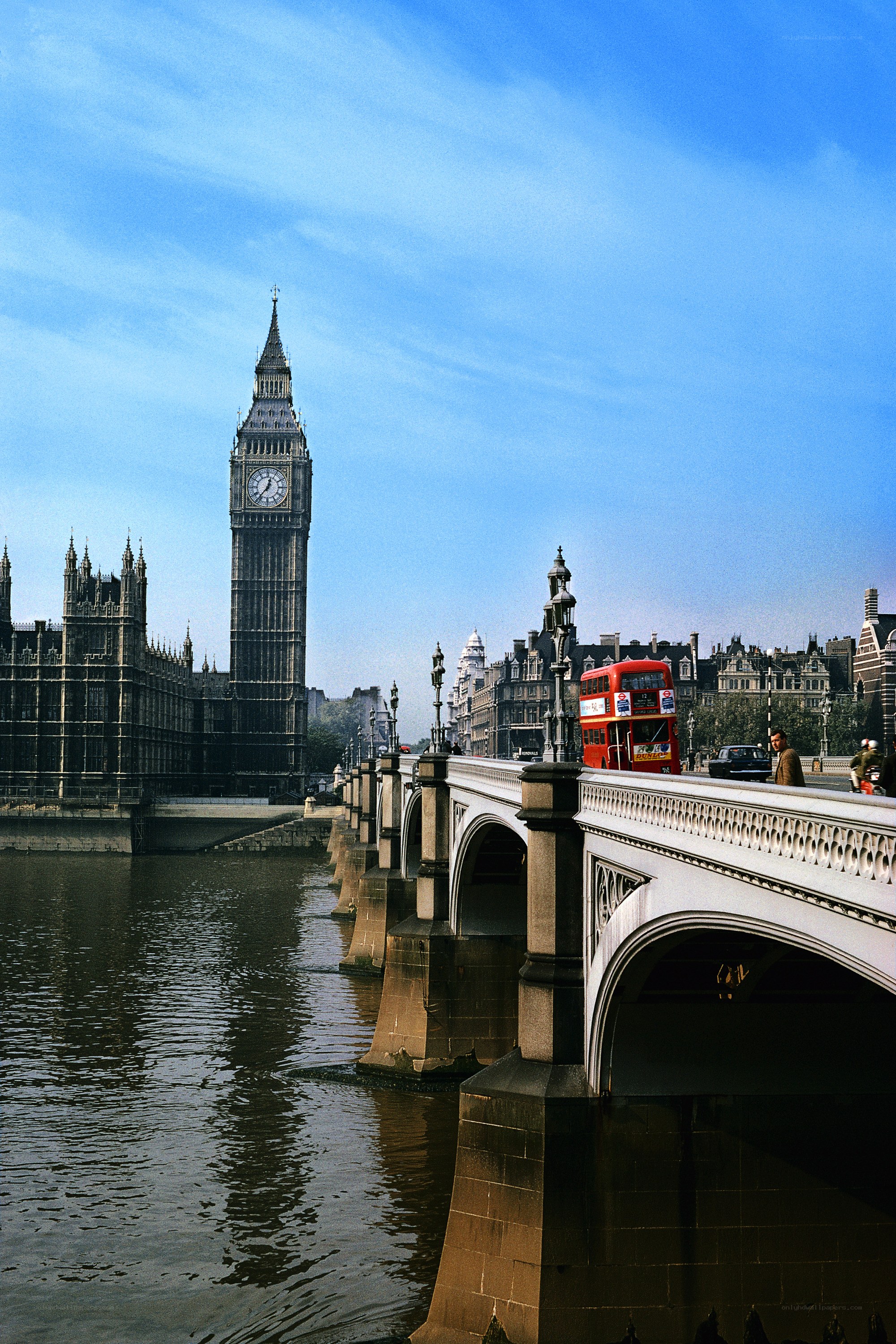 Big Ben and London Bridge