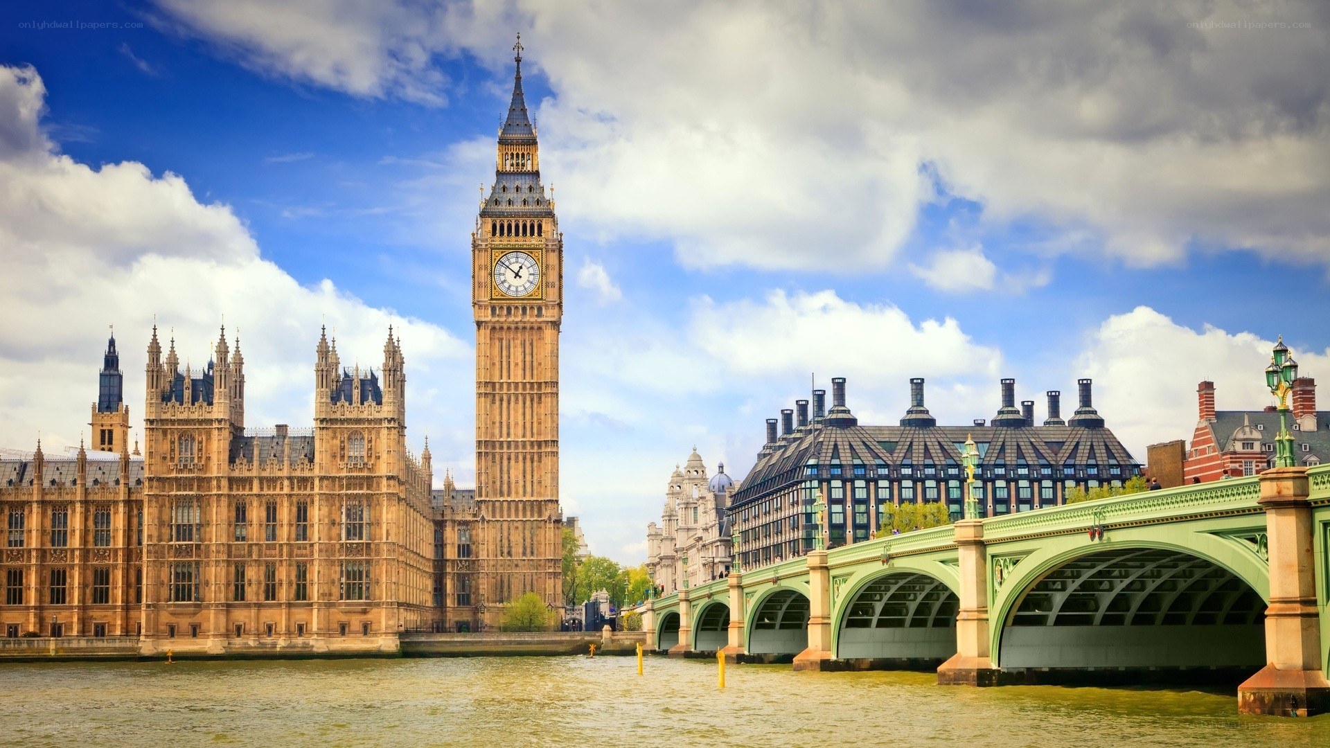 Big Ben and Westminster Bridge