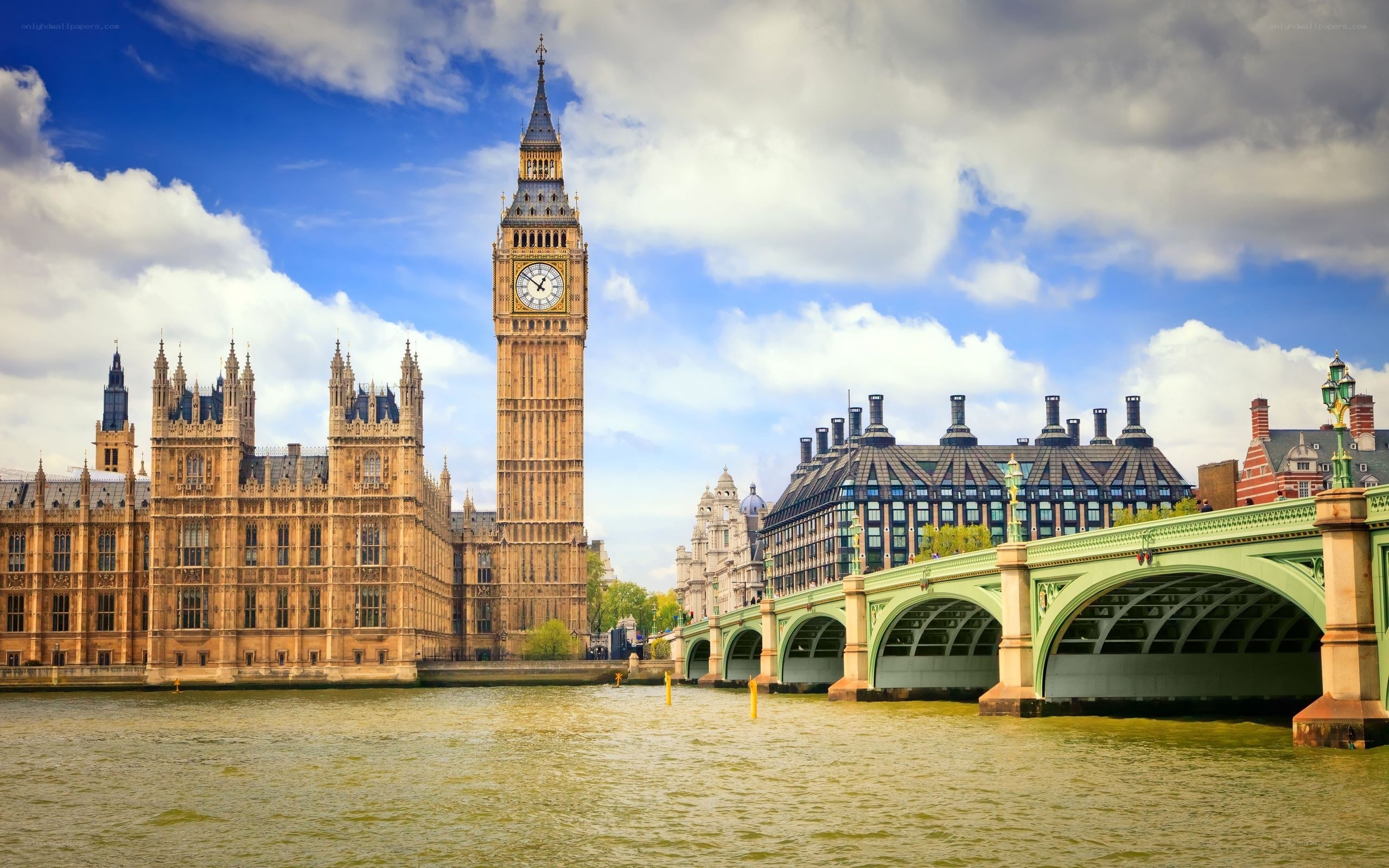 Big Ben and Westminster Bridge