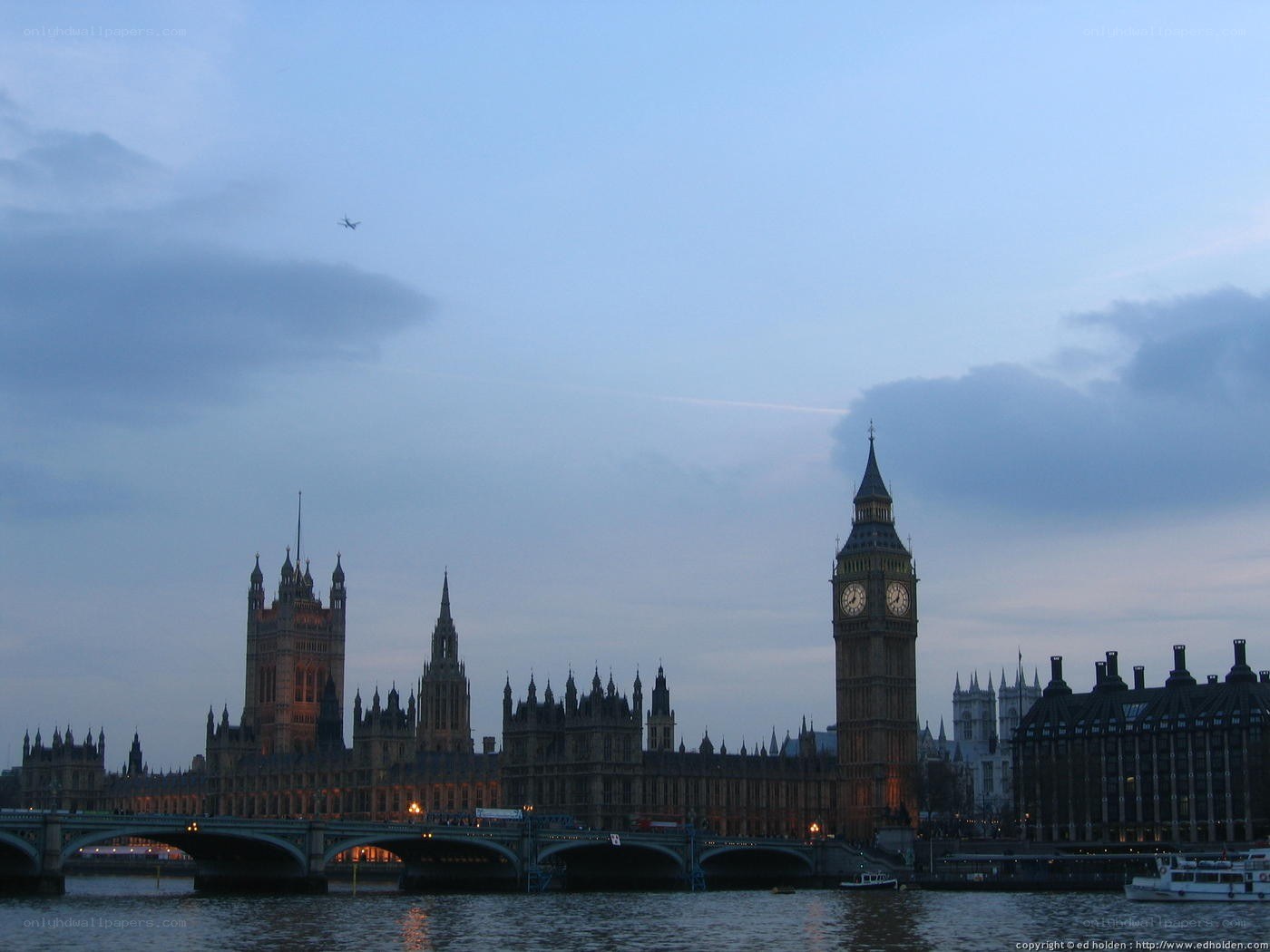 Big Ben at dusk