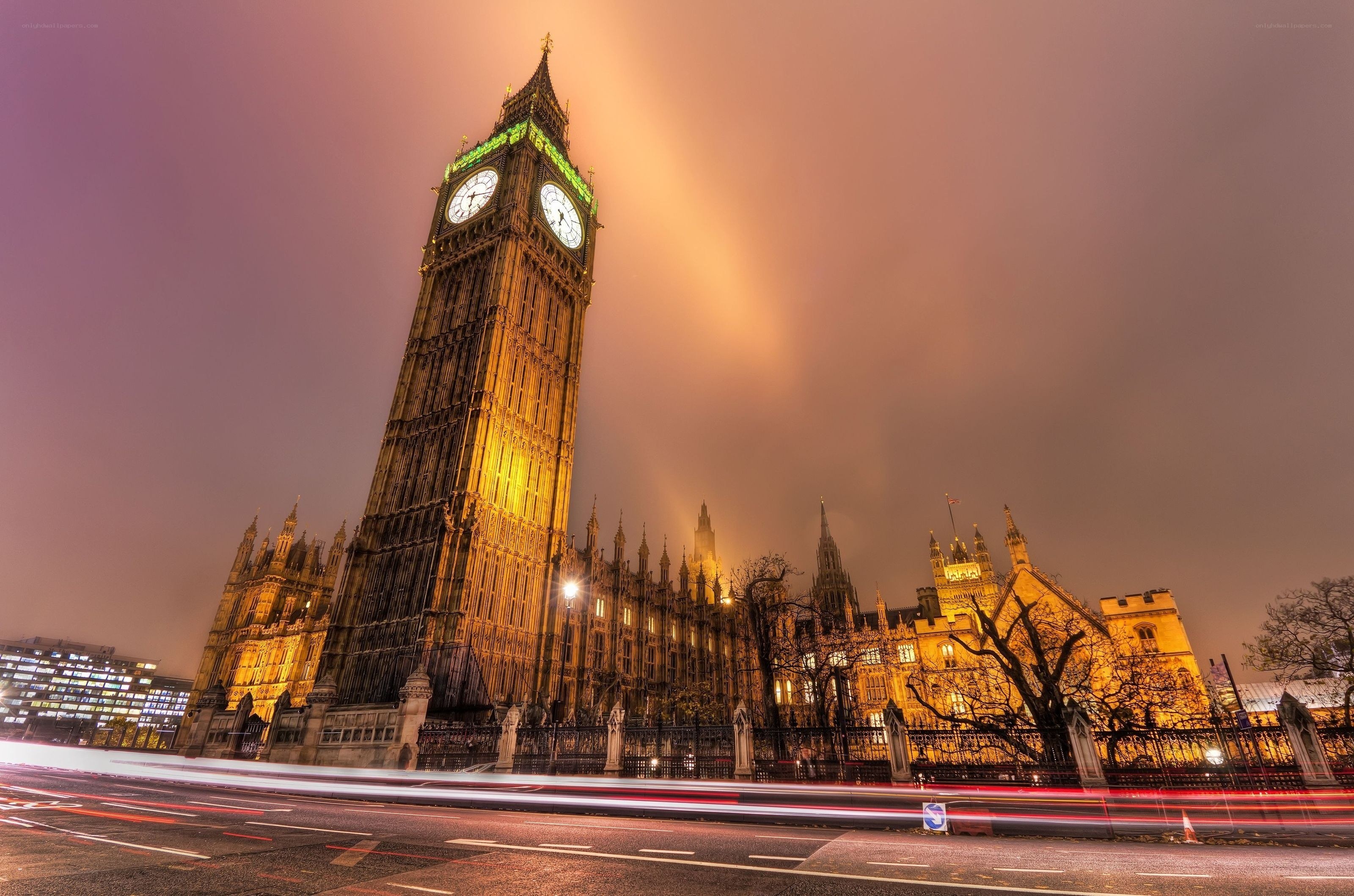 Big Ben at night