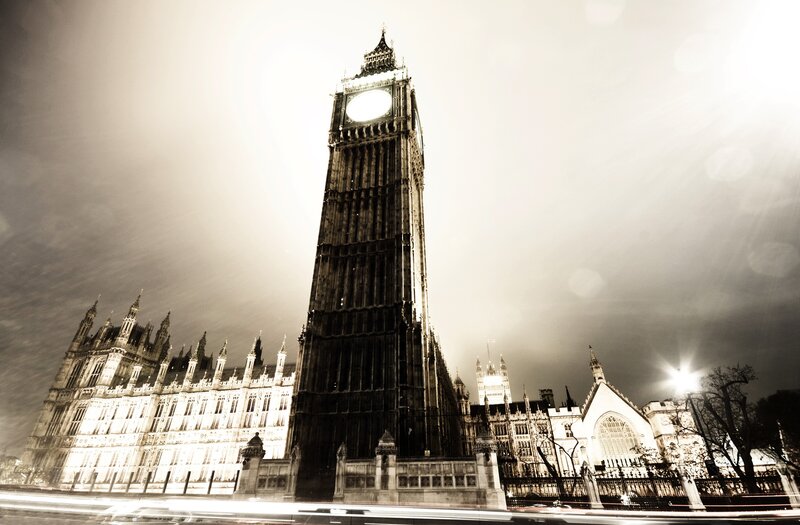 Big Ben at night