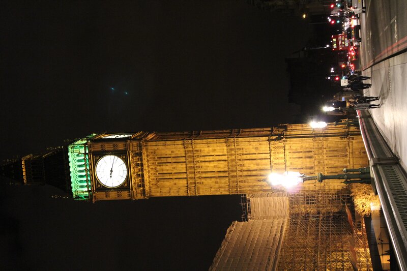 Big Ben at night