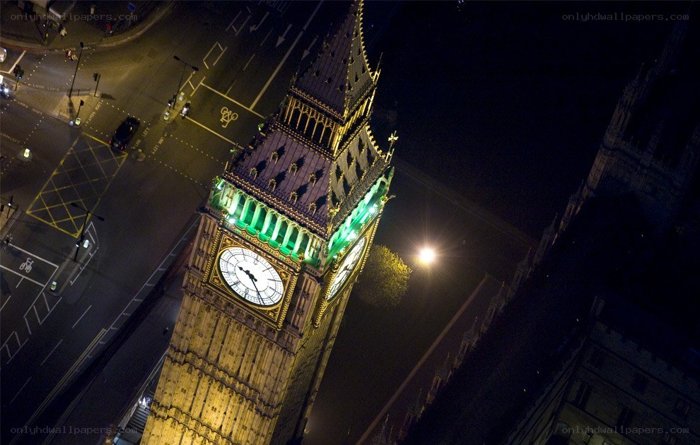Big Ben at night