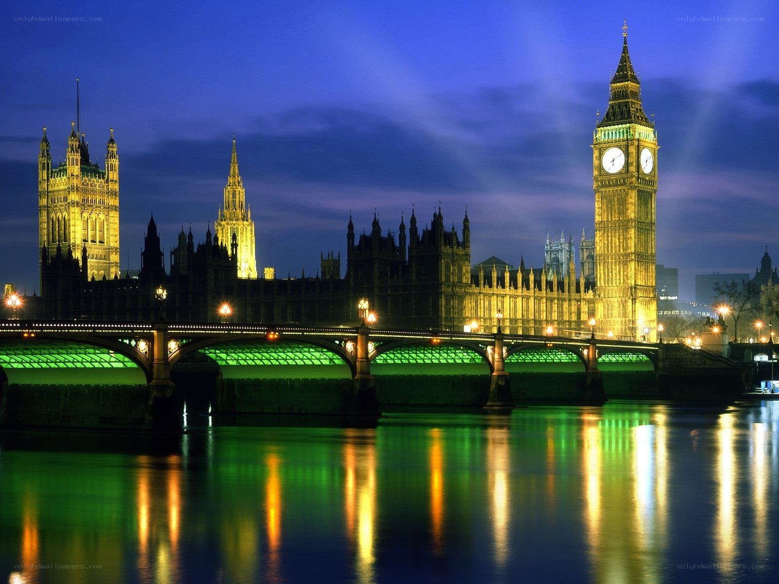 Big Ben at night